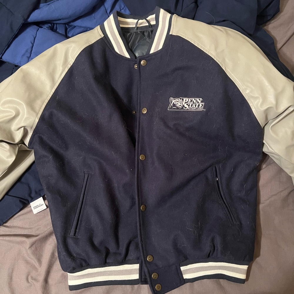 Vintage Penn State bomber jacket